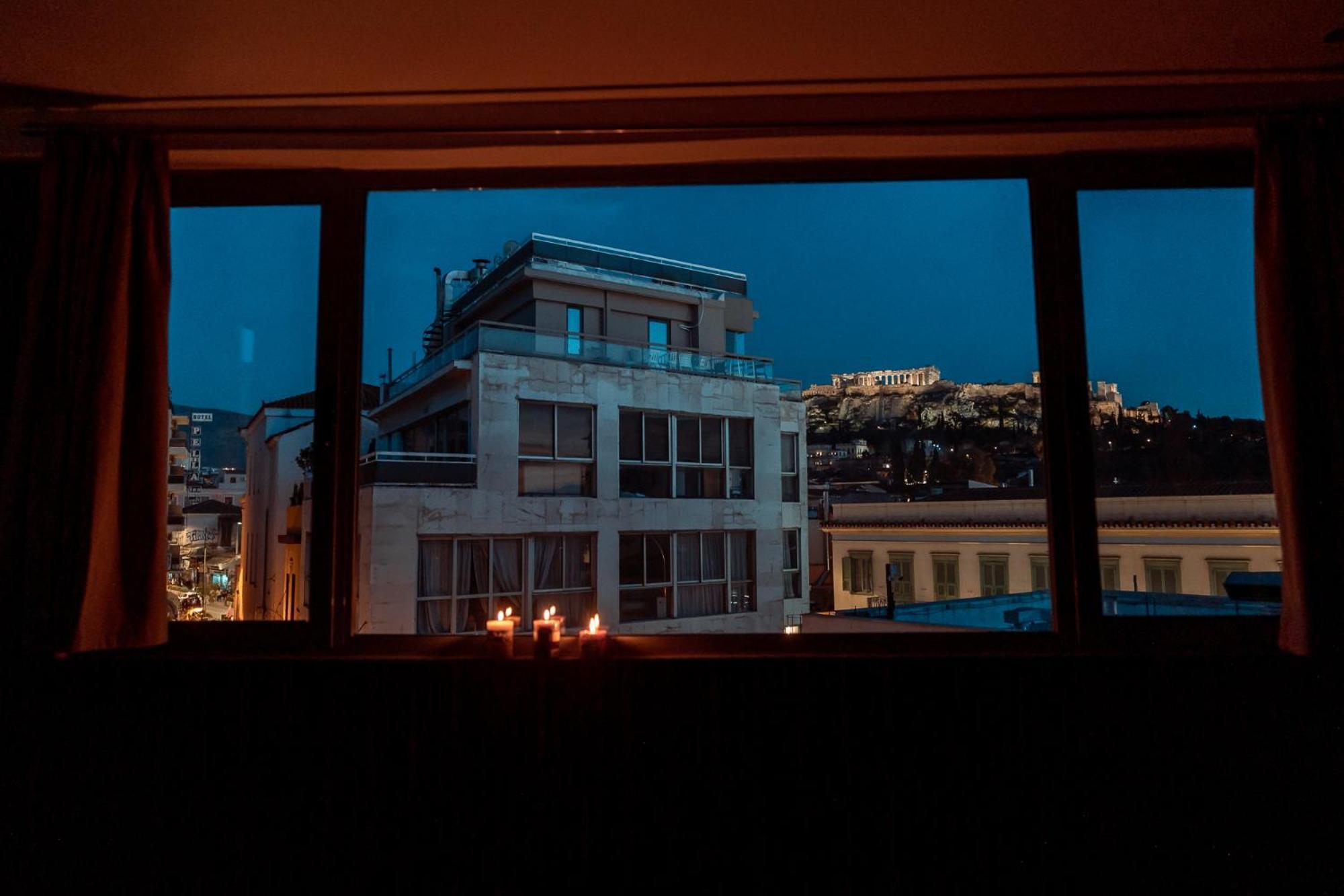 Parthenon Portrait Apartments Афины Экстерьер фото