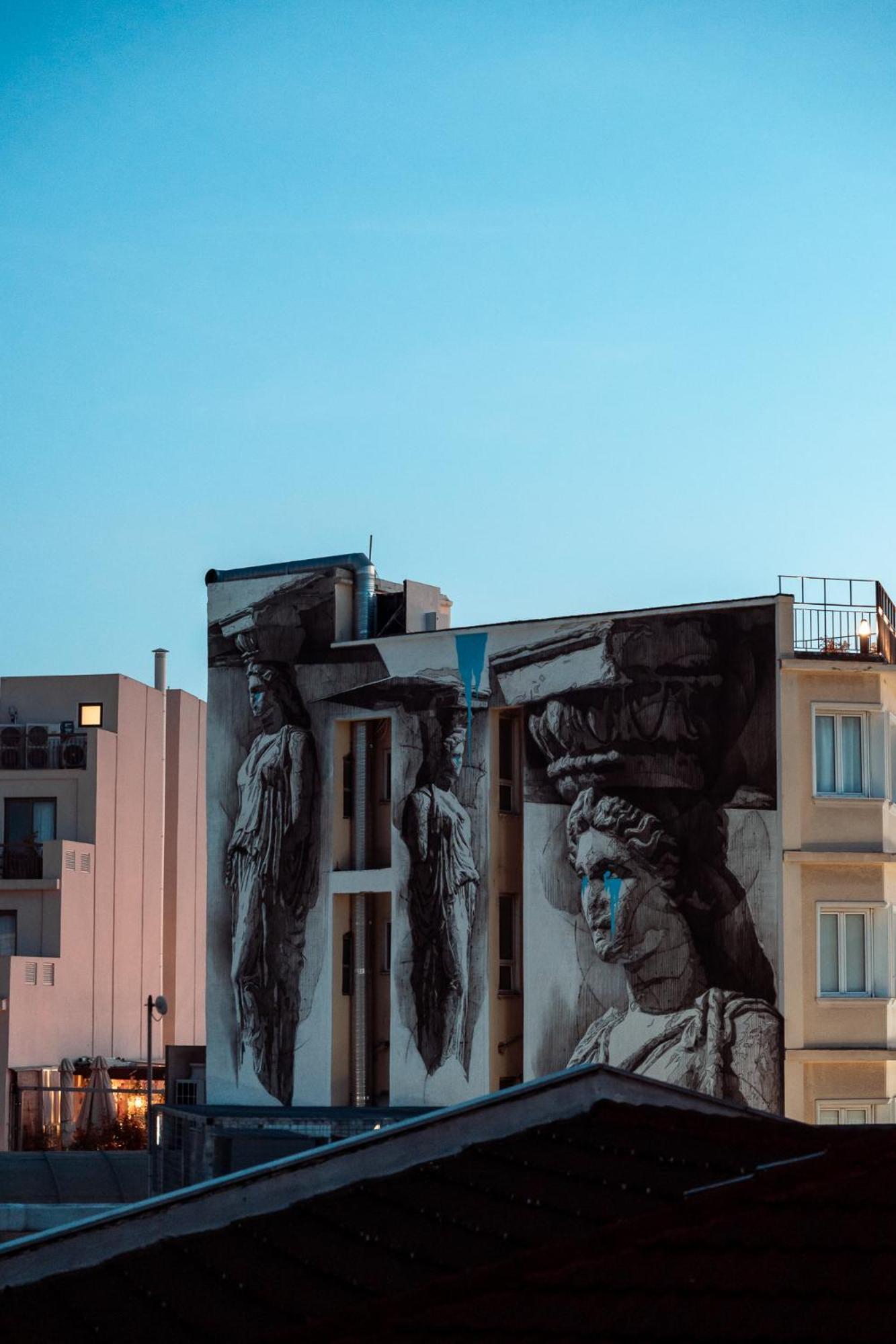 Parthenon Portrait Apartments Афины Экстерьер фото