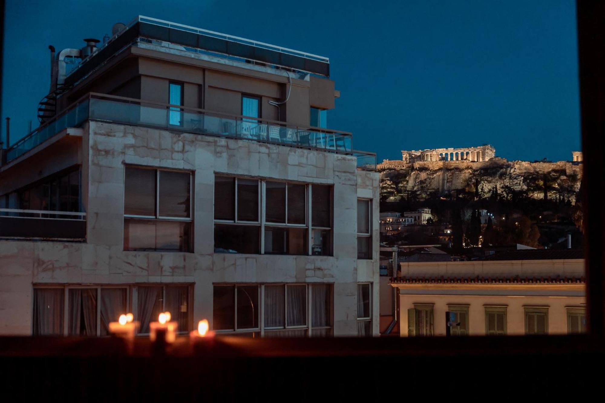 Parthenon Portrait Apartments Афины Экстерьер фото