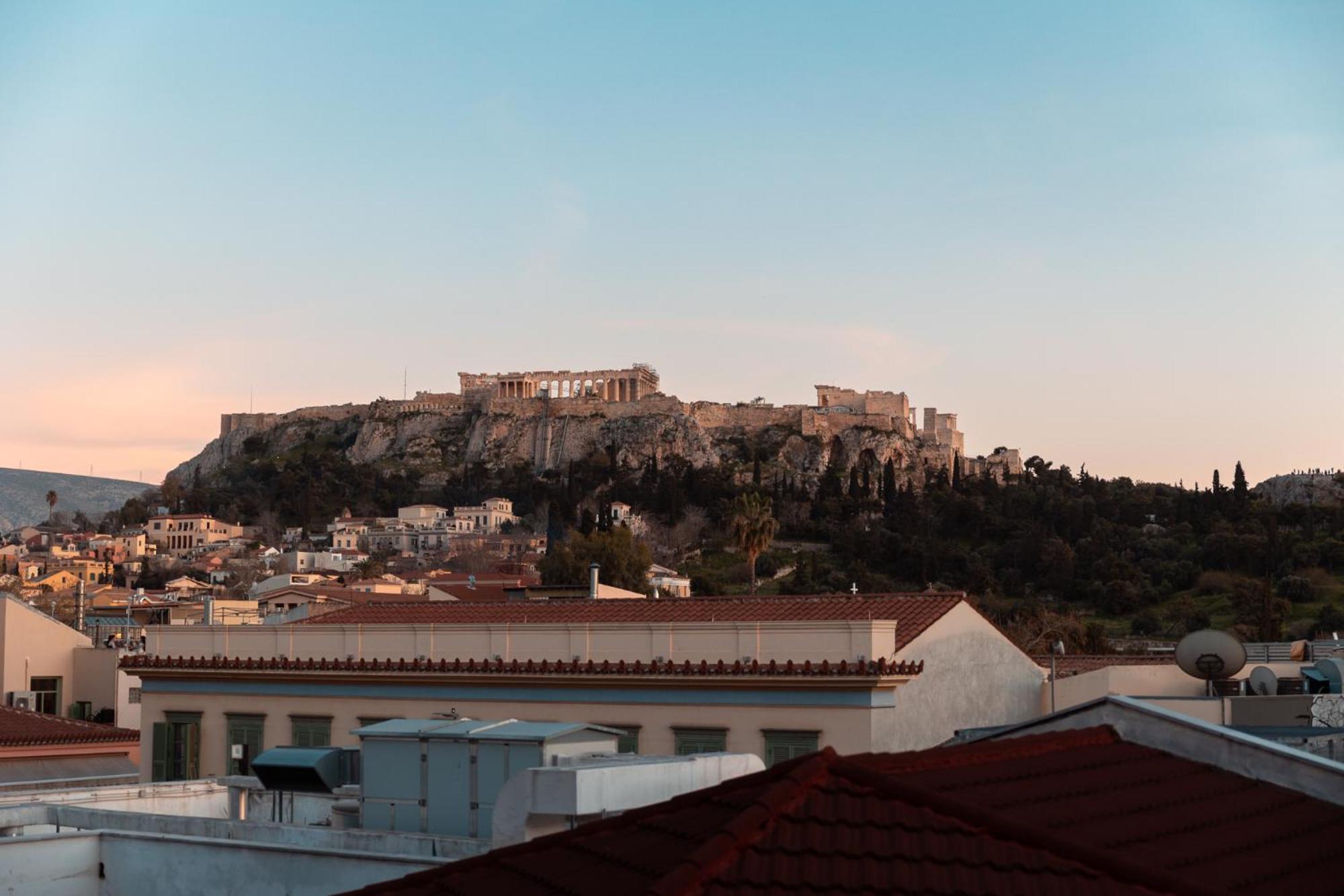 Parthenon Portrait Apartments Афины Экстерьер фото